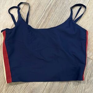 Spiritual gangster blue sports bra size M